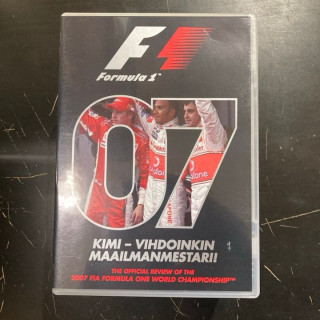 Kimi - vihdoinkin maailmanmestari DVD (VG+/M-) -dokumentti-